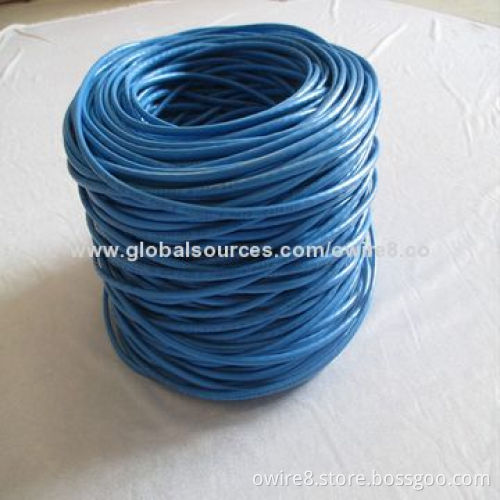 Competitive UTP Cat5e LAN/Communication Cable, High-quality BC Conductor, 4 Pairs